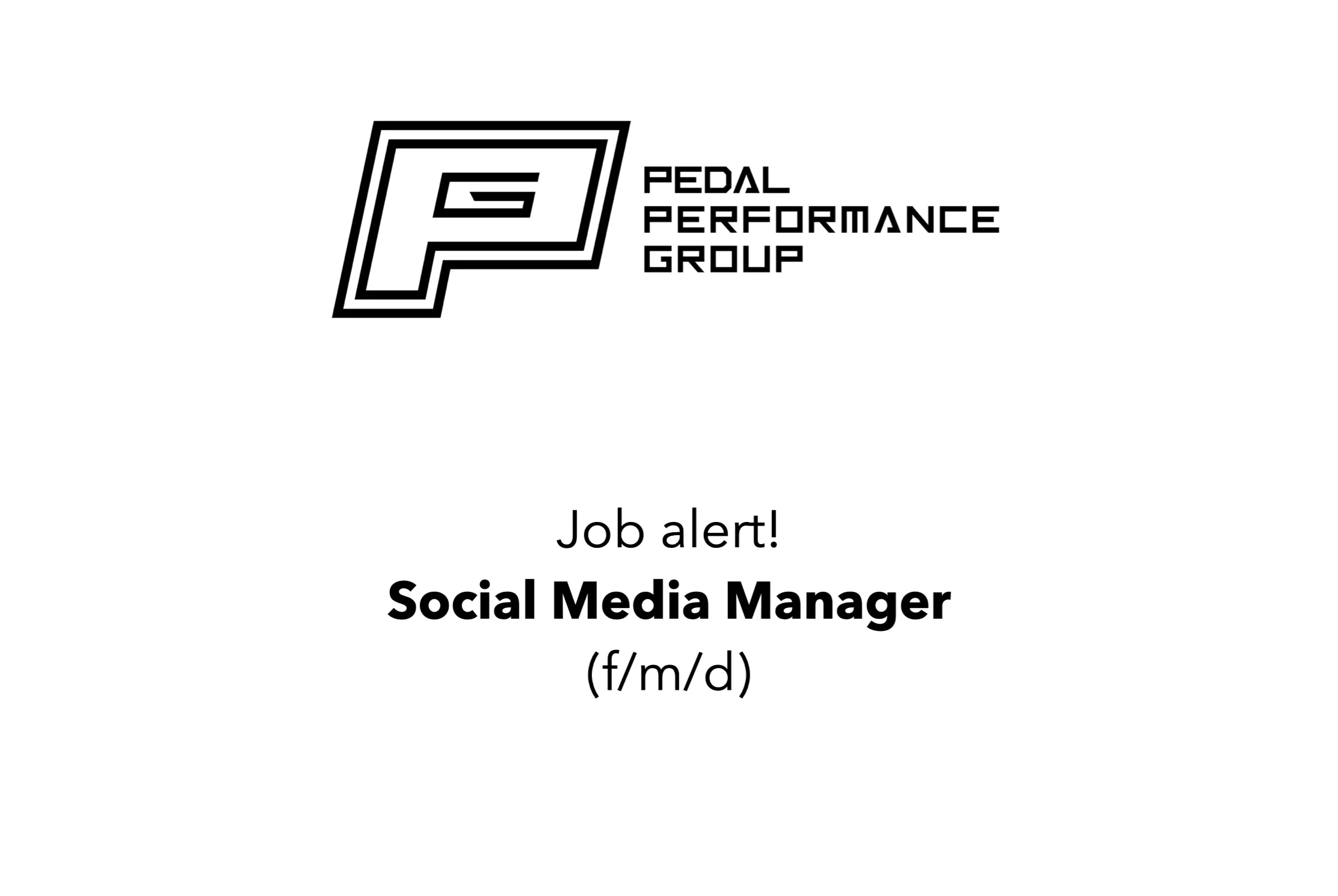 Social Media Manager (f/m/d) wanted!
