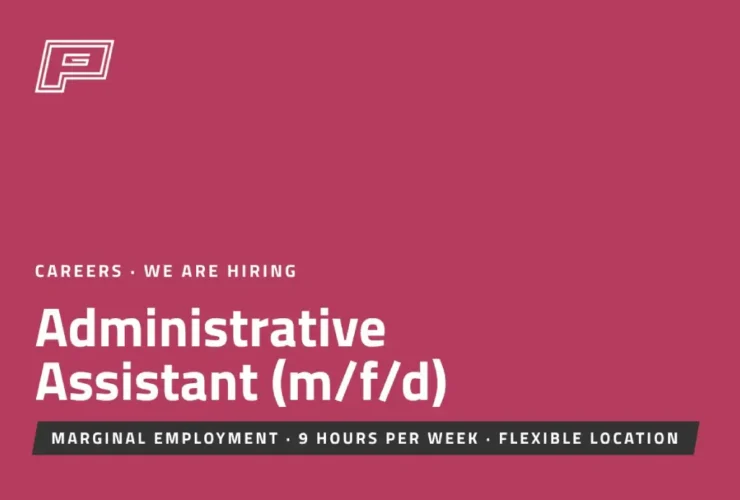 Administrative Assistant (m/f/d)